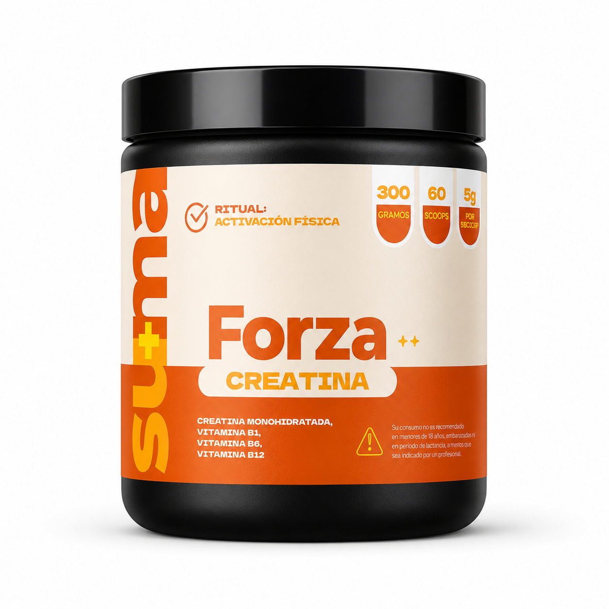 SUMA + FORZA Creatina Monohidratada 300 g